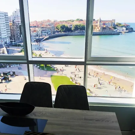 Horizonte Luxury Primera Linea De Playa San Lorenzo Apartment Gijon